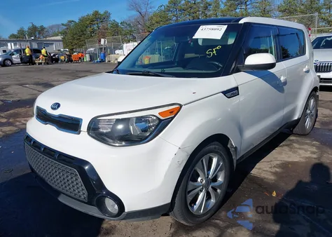 2016 Kia Soul + из США, поврежденный, VIN KNDJP3A57G7265074